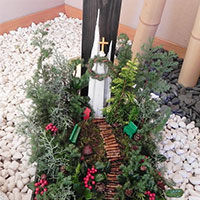 クリスマスの森