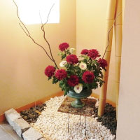 新年を待つ花
